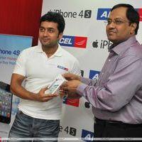 Surya Launches Aircel Iphone 4S - Pictures | Picture 130926